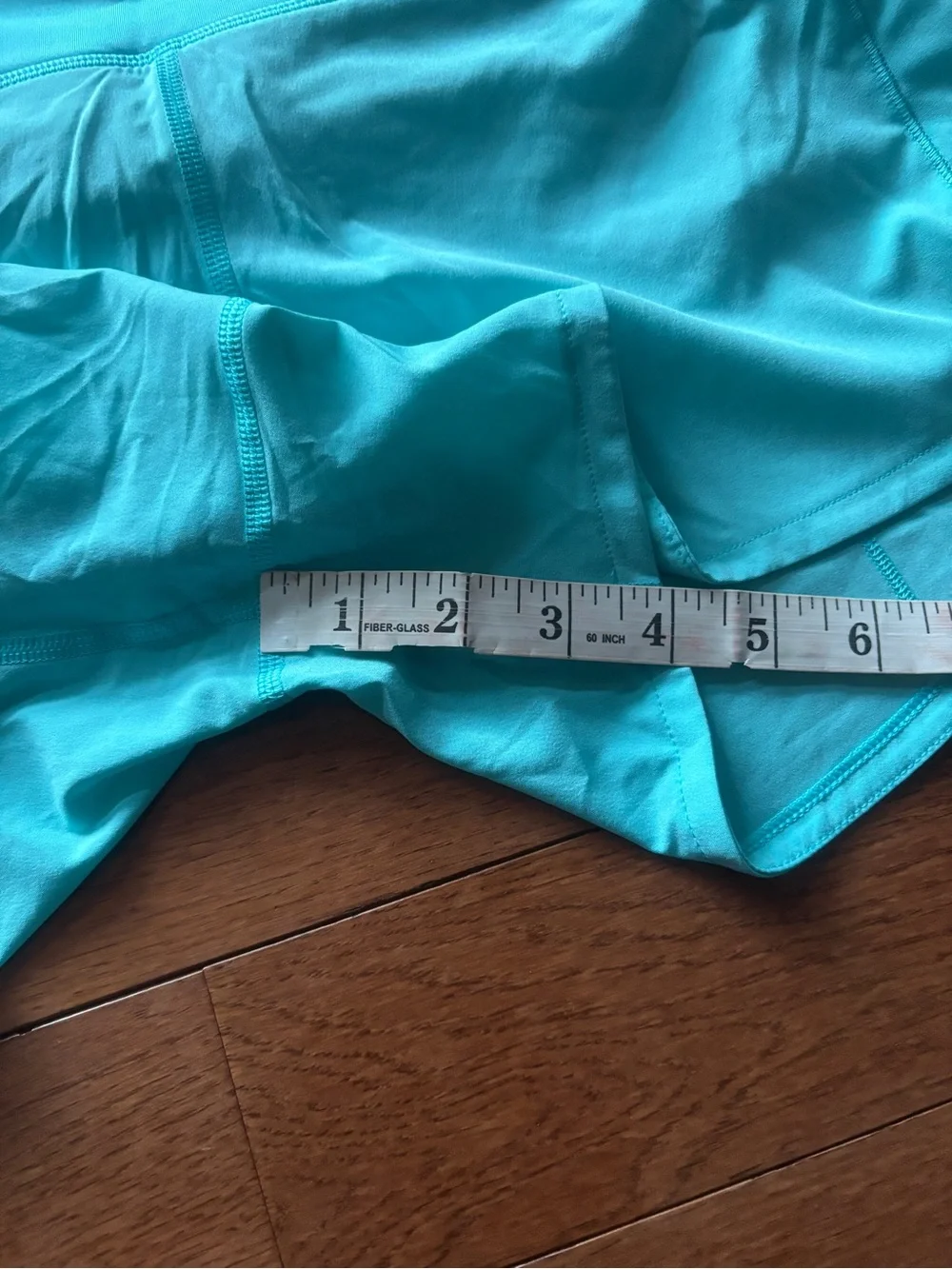 Lululemon Teal Aqua Speed-Up Shorts